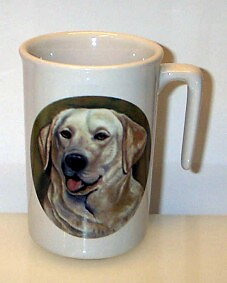Nova mugg med Labrador