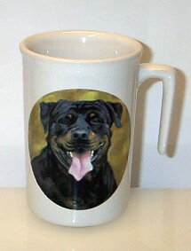 Nova mugg med Rottweiler