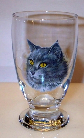 Katt Glas, Allglas 34 cl. Katt Nr 1