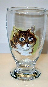 Katt Glas, Allglas 34 cl. Katt Nr 2