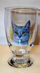 Katt Glas, Allglas 34 cl. Katt Nr 4