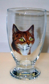 Katt Glas, Allglas 34 cl. Katt Nr 5