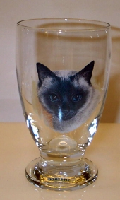 Katt Glas, Allglas 34 cl. Katt Nr 6