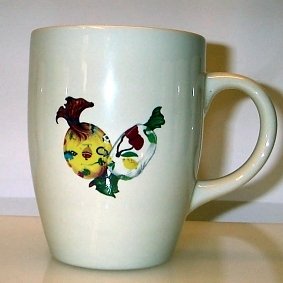 Mugg med tryckta karameller med papper 5