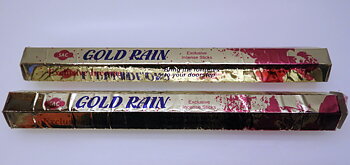 Rökelse GOLD RAIN 2 pack