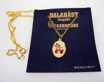 Halsband, förgylld