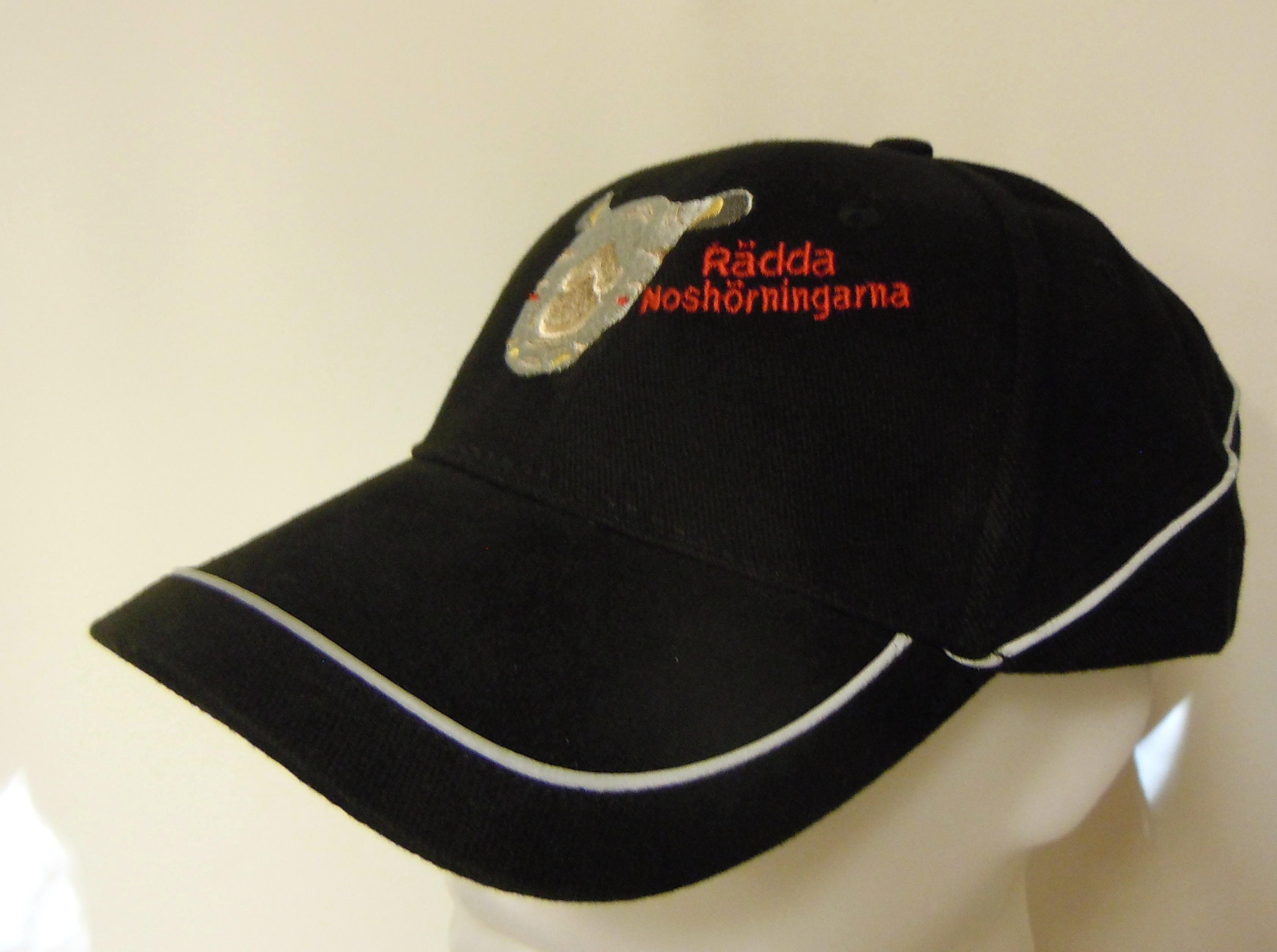 Svart keps Rädda Noshörningarna - 2