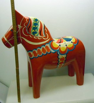 Dalahäst Röd 50 cm