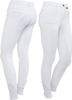 CATAGO Pink Ribbon Ridbyxa Vit Knäskodd