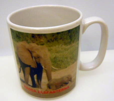 Mugg med elefantmotiv - 2