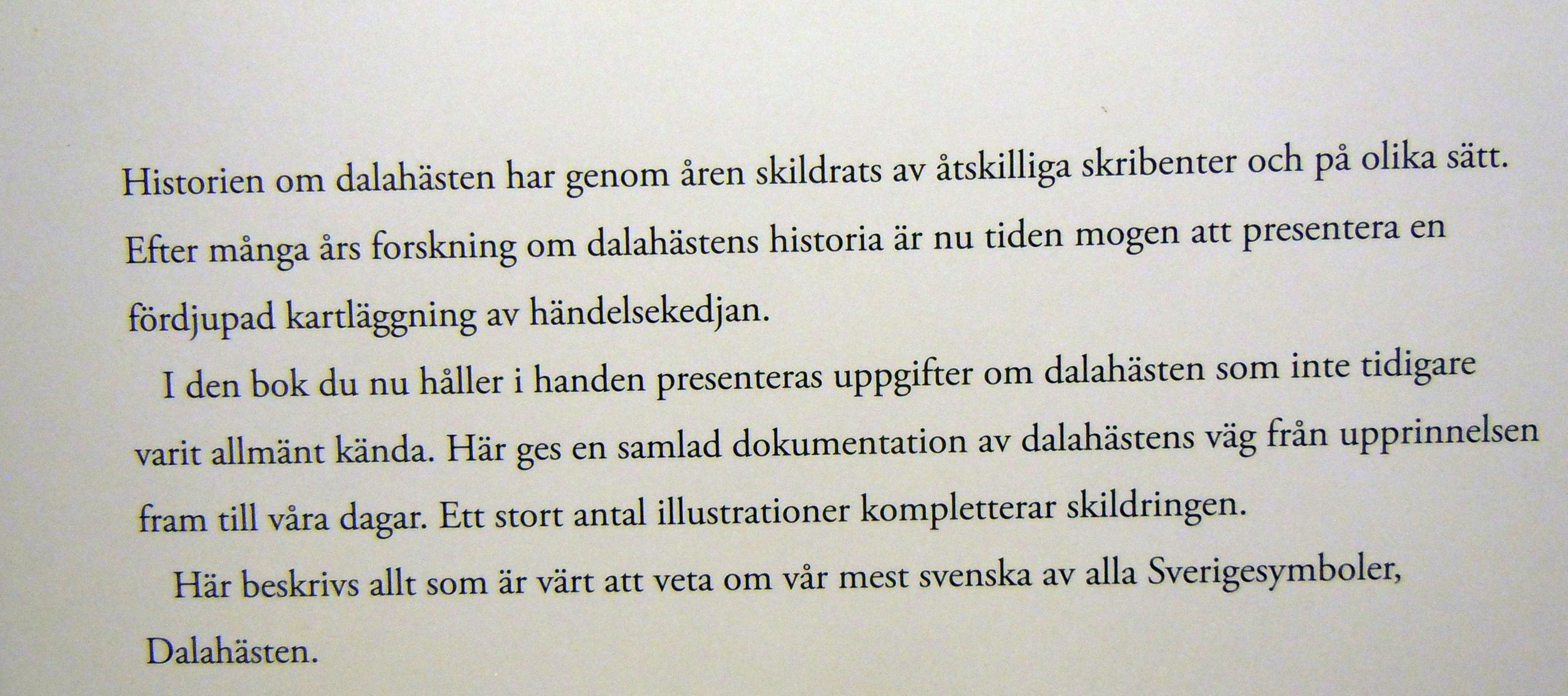 DALAHÄSTEN FRÅN NUSNÄS - 3