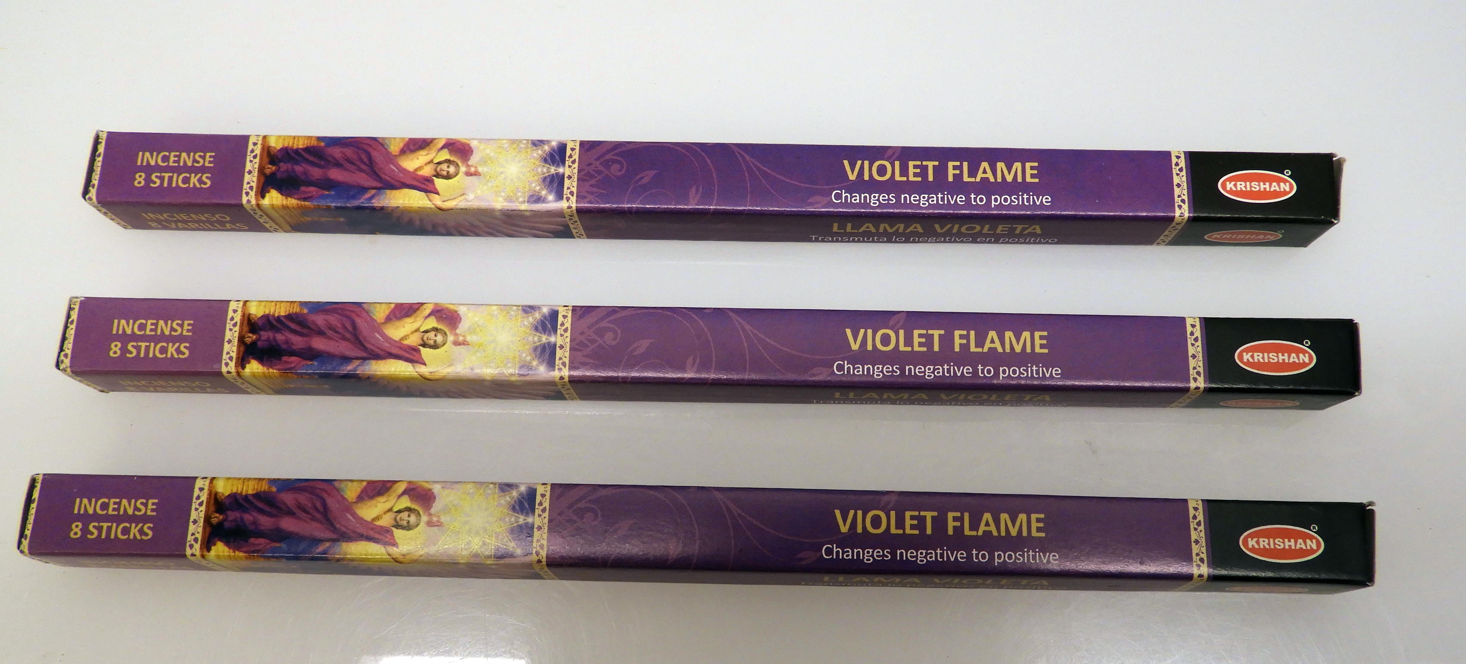 Rökelser VIOLET FLAME 3 pack