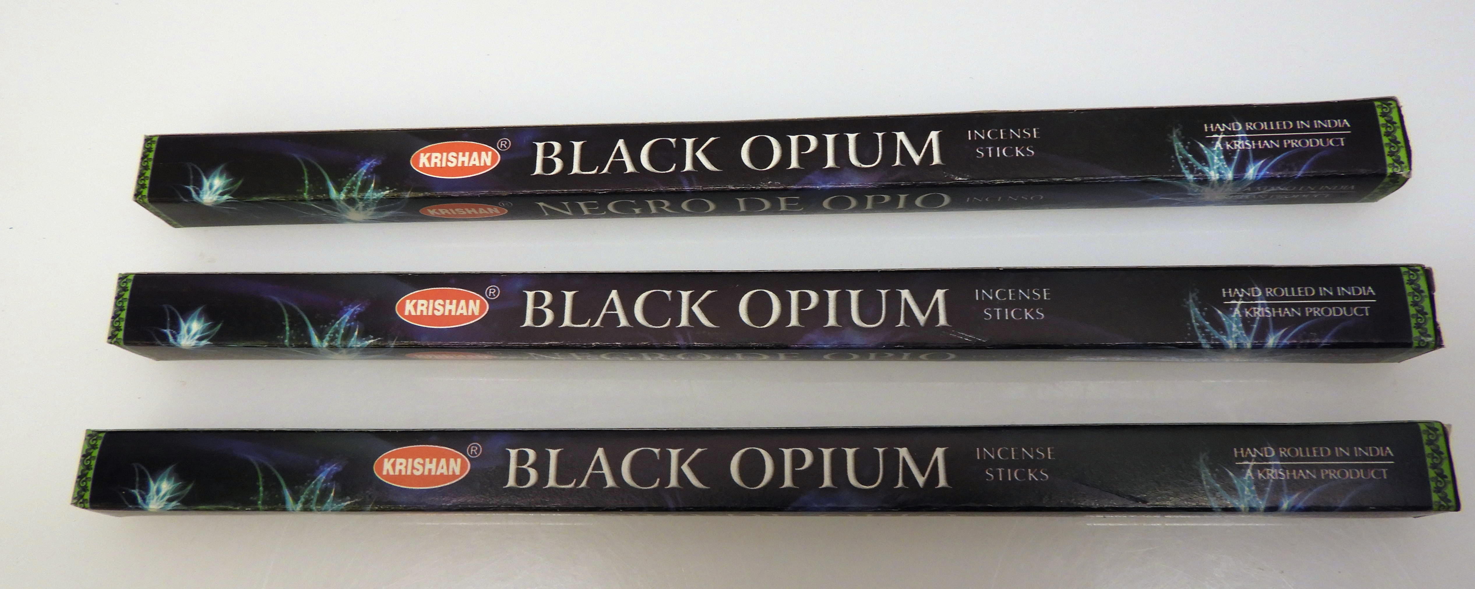 Rökelser BLACK OPIUM 3 pack