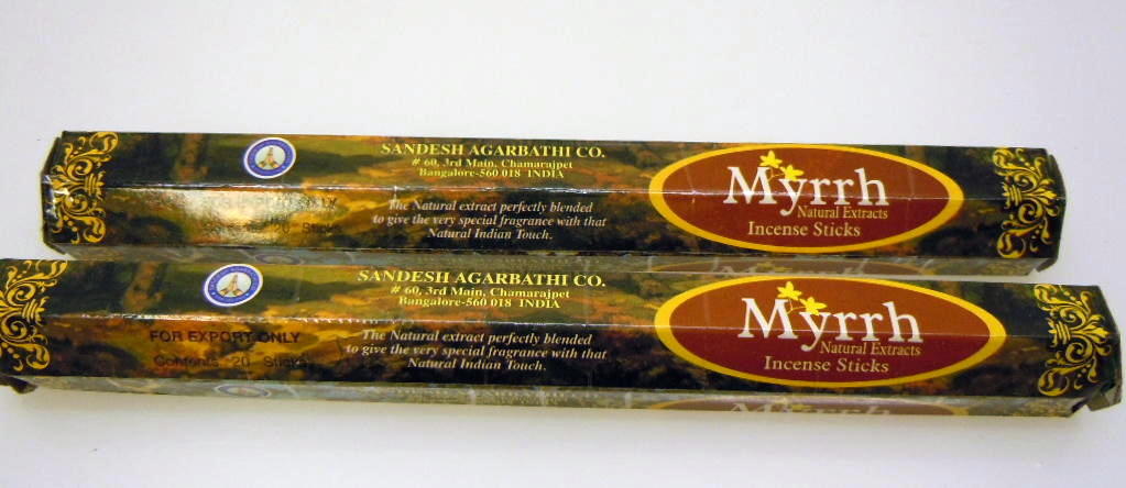 Rökelse MYRRH 2 pack