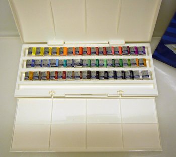 Winsor & Newton Cotman Water Colours 45 st. 1/2 kopp