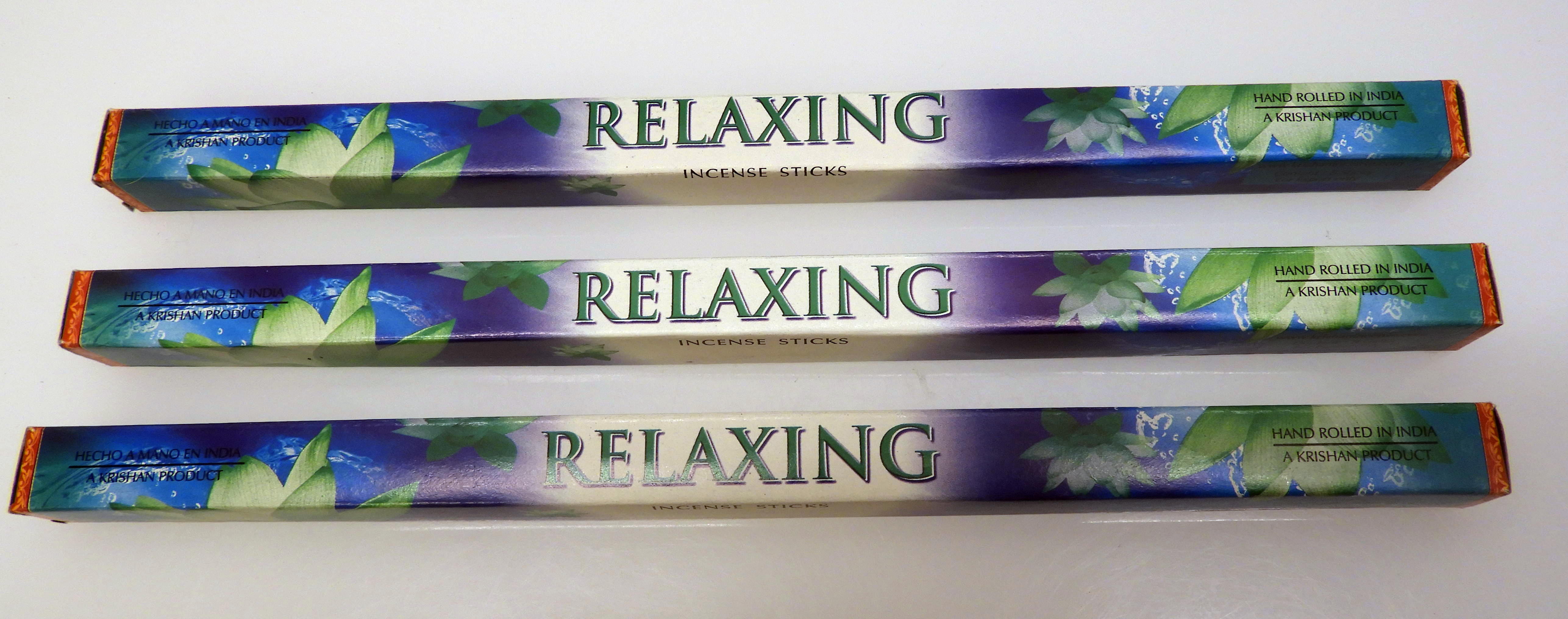 Rökelser RELAXING 3 pack