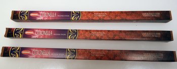Rökelser CITRONELLA 3 pack
