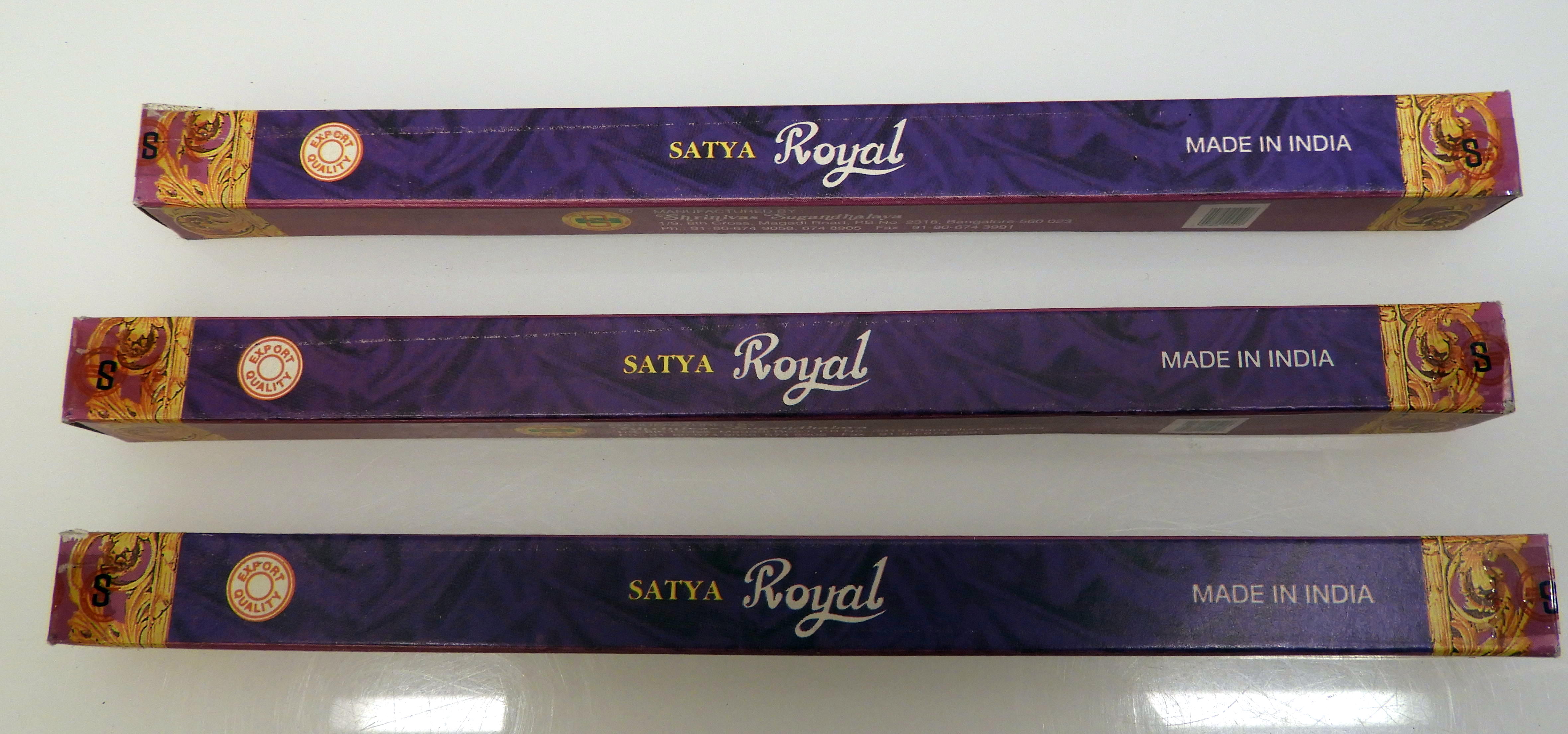 Rökelser ROYAL 3 pack