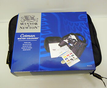 Winsor & Newton Cotman Water Colours 14 st. 1/2 kopp / mag väska