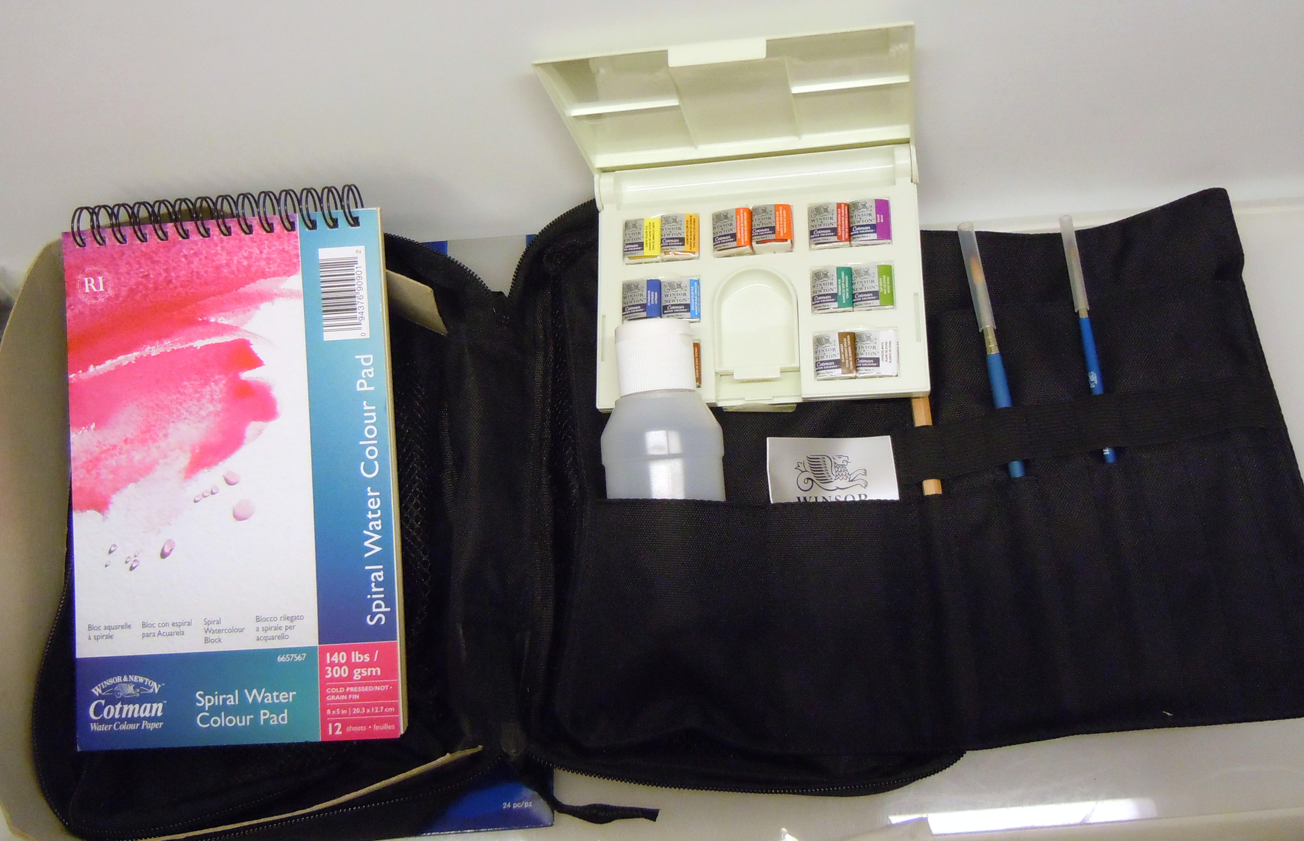 Winsor & Newton Cotman Water Colours 14 st. 1/2 kopp / mag väska - 3