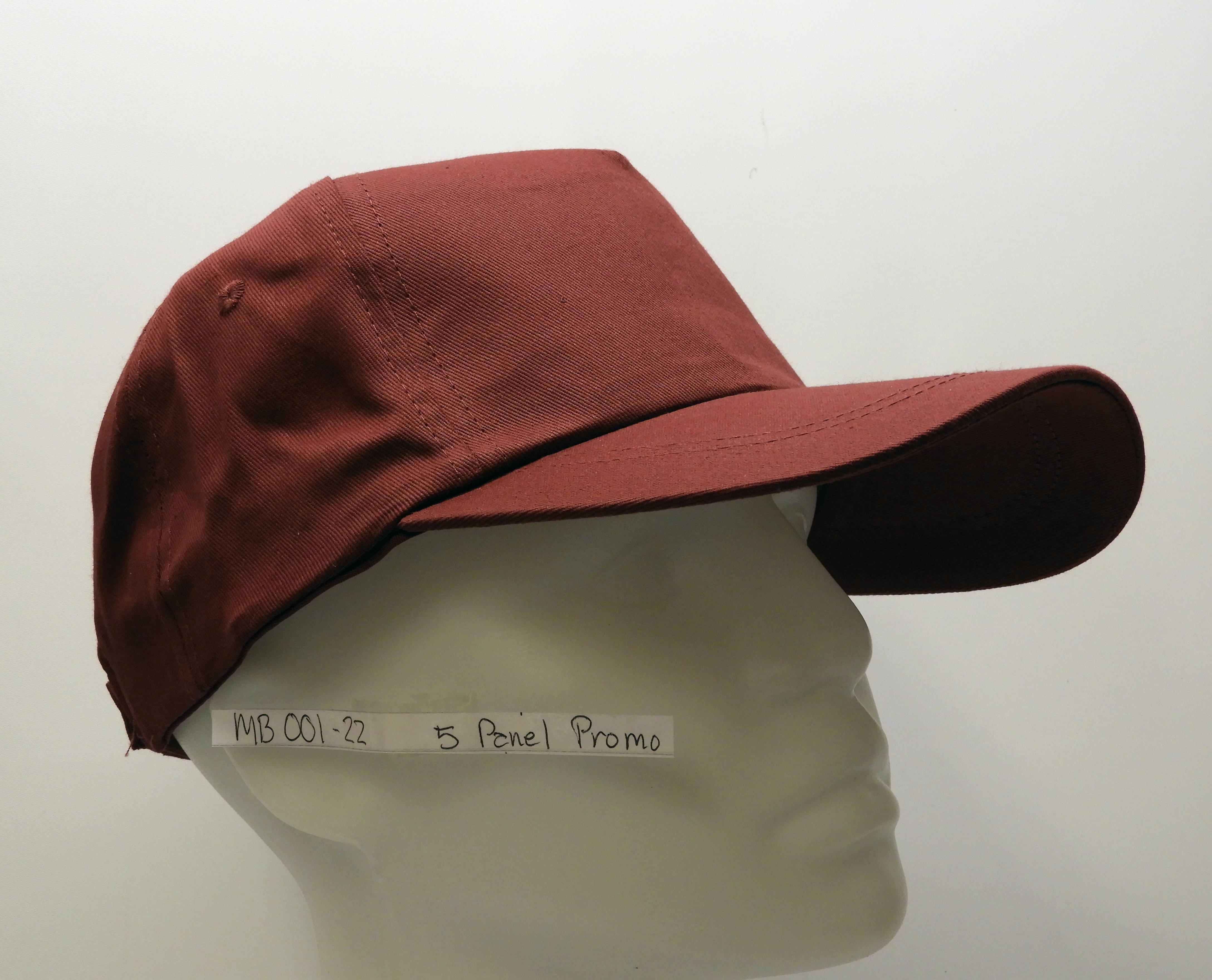 5 Panel Promo Keps lätt laminerad