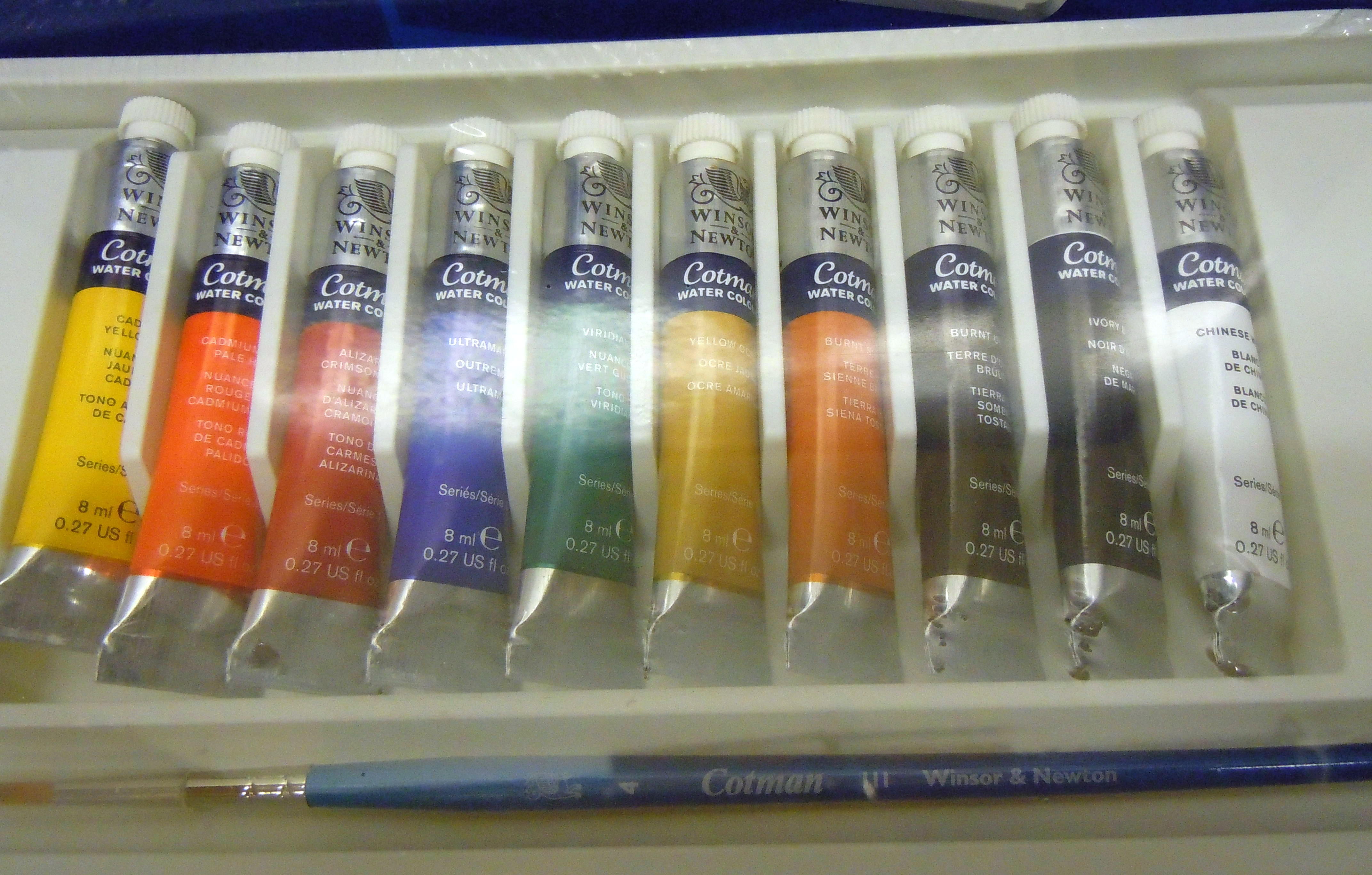 Winsor & Newton Cotman Water Colours 10 tuber a 8 ml. - 2