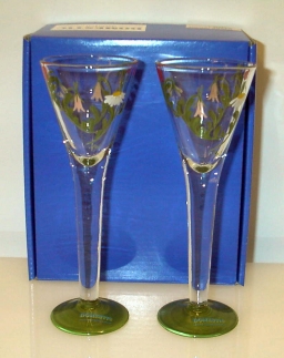 Blomkrans, snapsglas 4 cl 2 pack