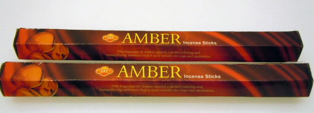 Rökelse AMBER 2 pack