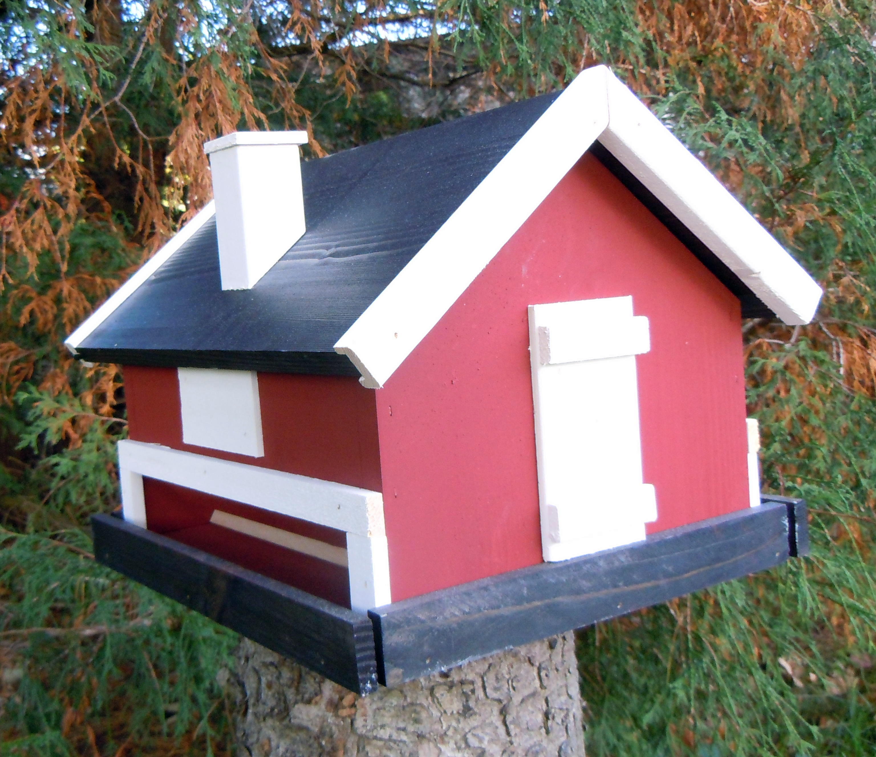 Fågelhus stort, lika sidor - 2