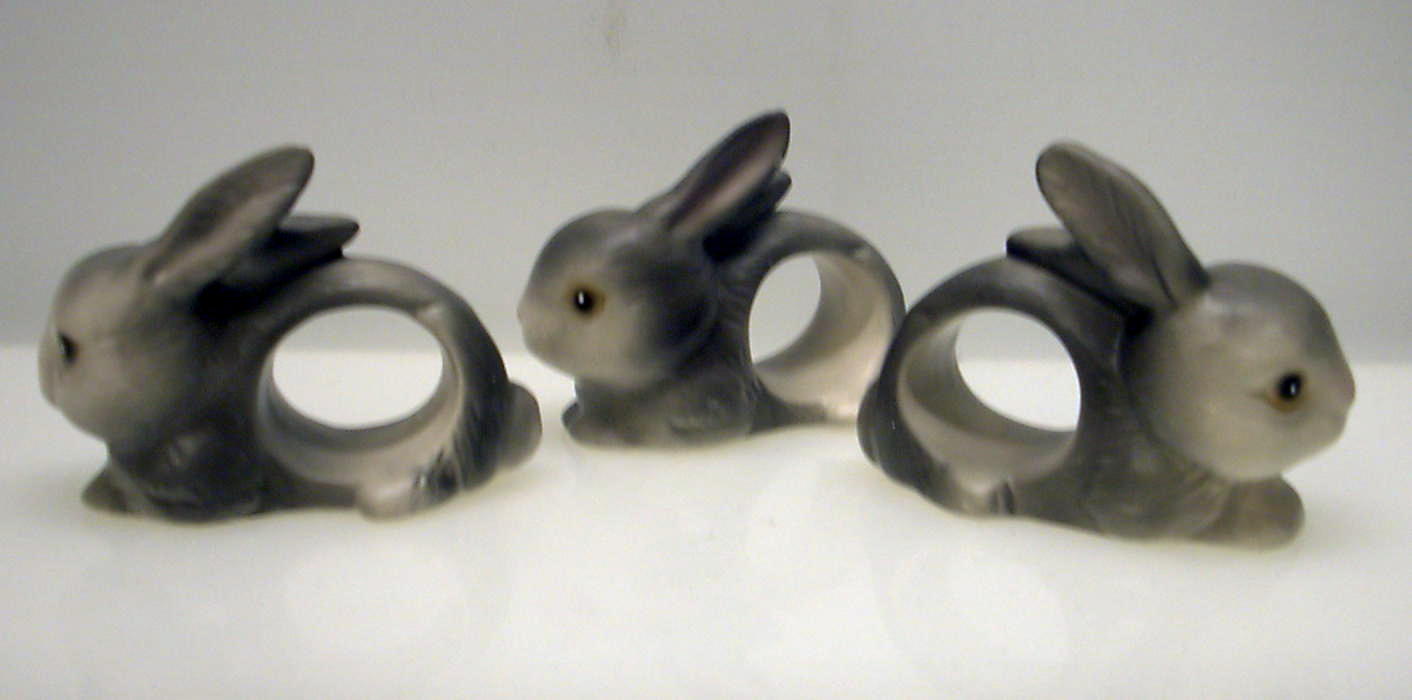 Keramik Påsk Servettring Hare - 2