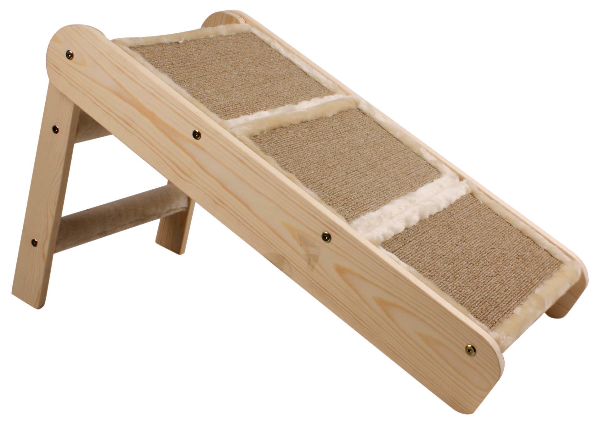 HUSDJURSTRAPPA/RAMP i trä