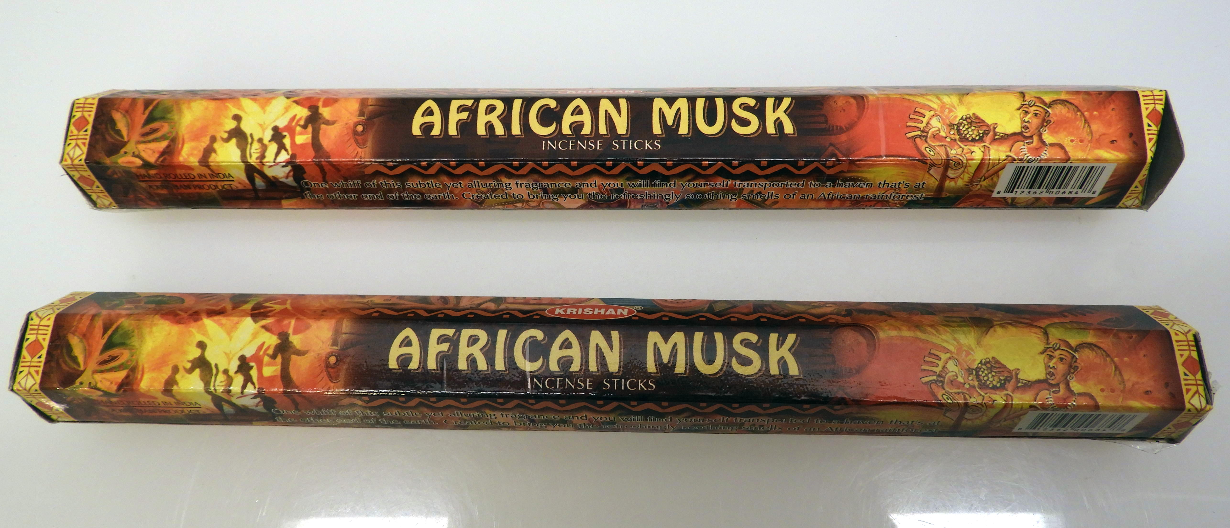 Rökelser AFRICAN MUSK 2 pack