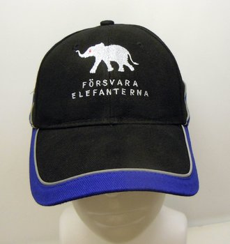 Försvara Elefanterna Broderad keps, blå