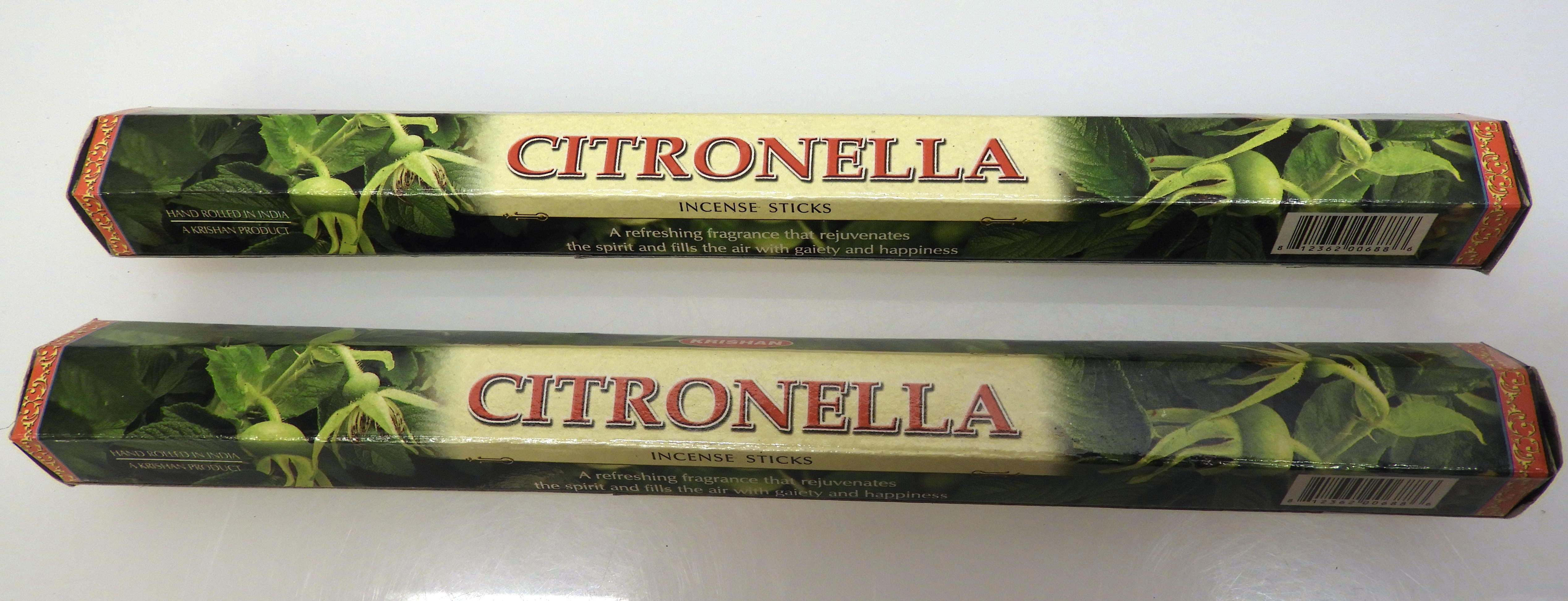 Rökelser CITRONELLA 2 pack