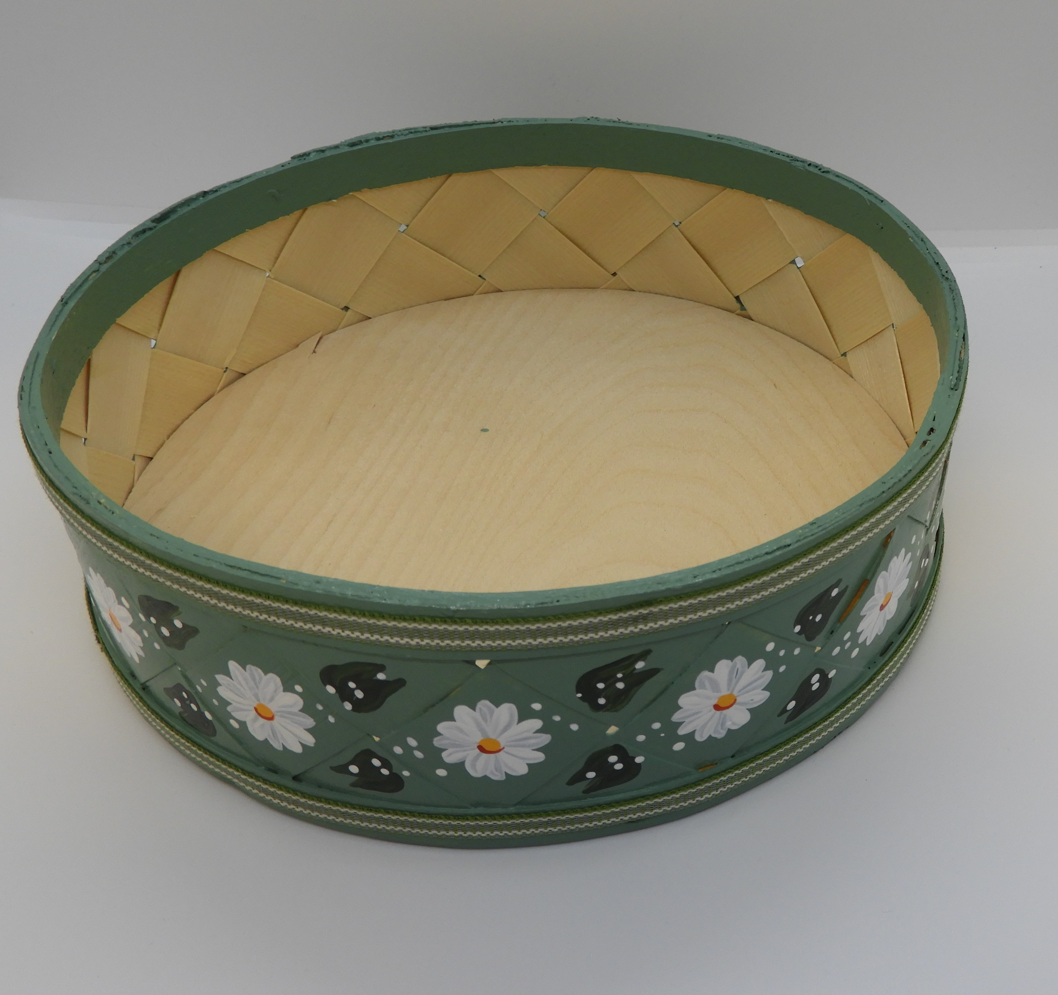 Brödfat Runt  Ljusgrön 22cm - 2