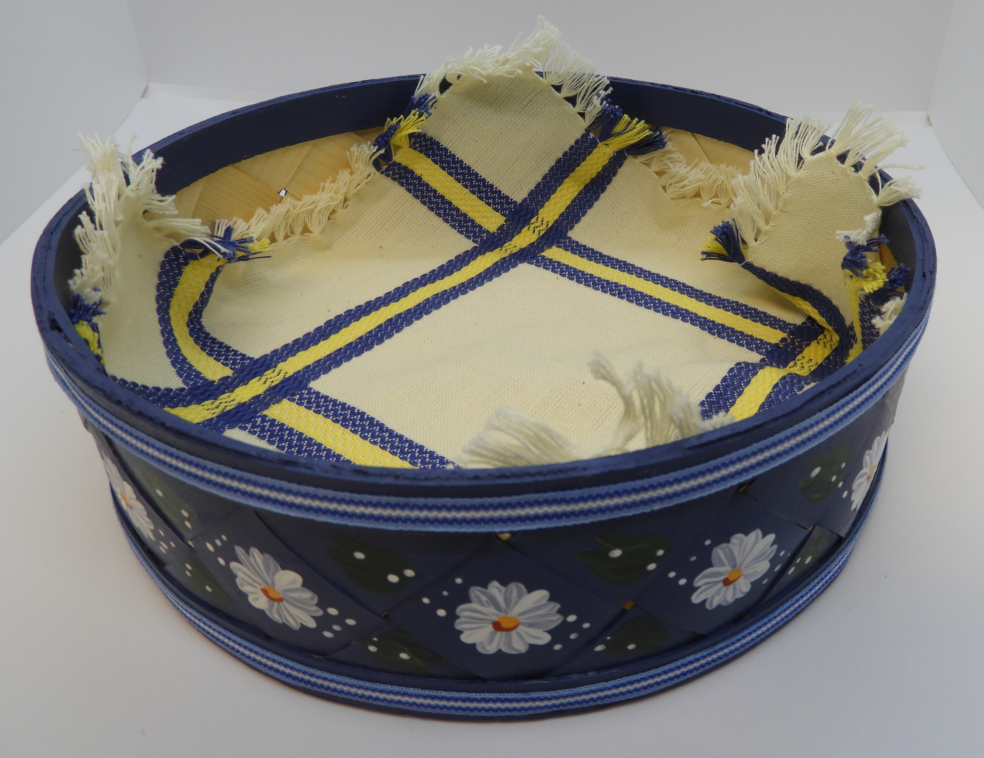 Brödfat Runt  Värendsblå 22cm - 3