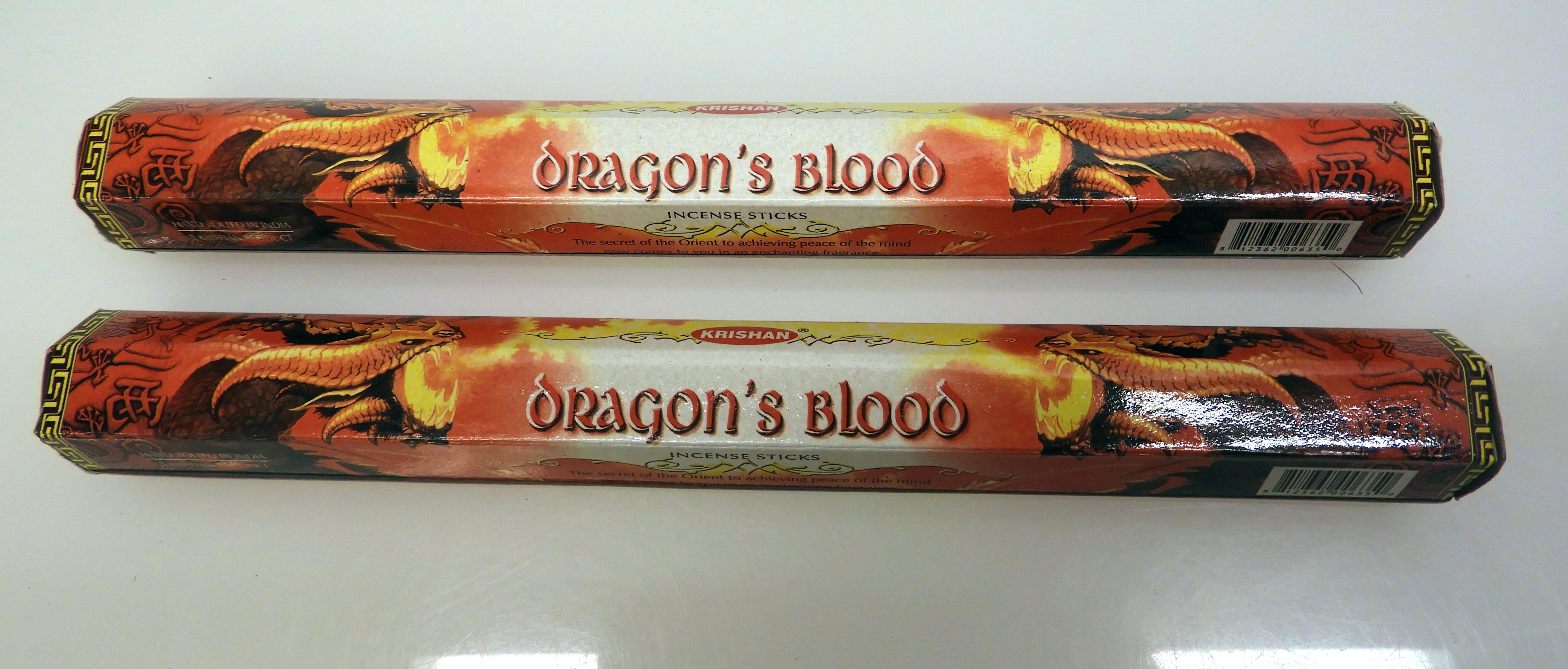 Rökelser DRAGGON BLOOD 2 pack