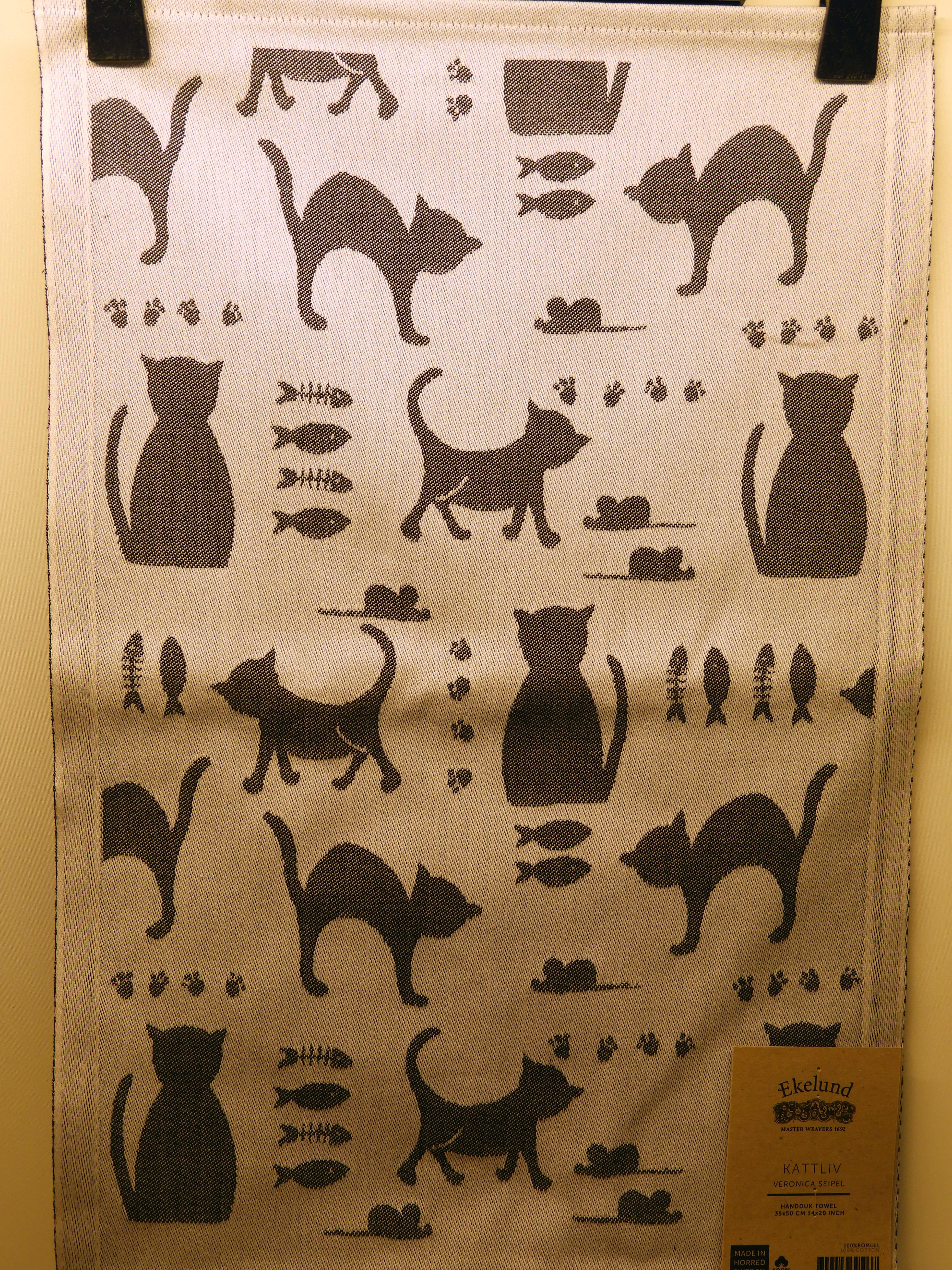 Handduk Towel KATTLIV 48x70