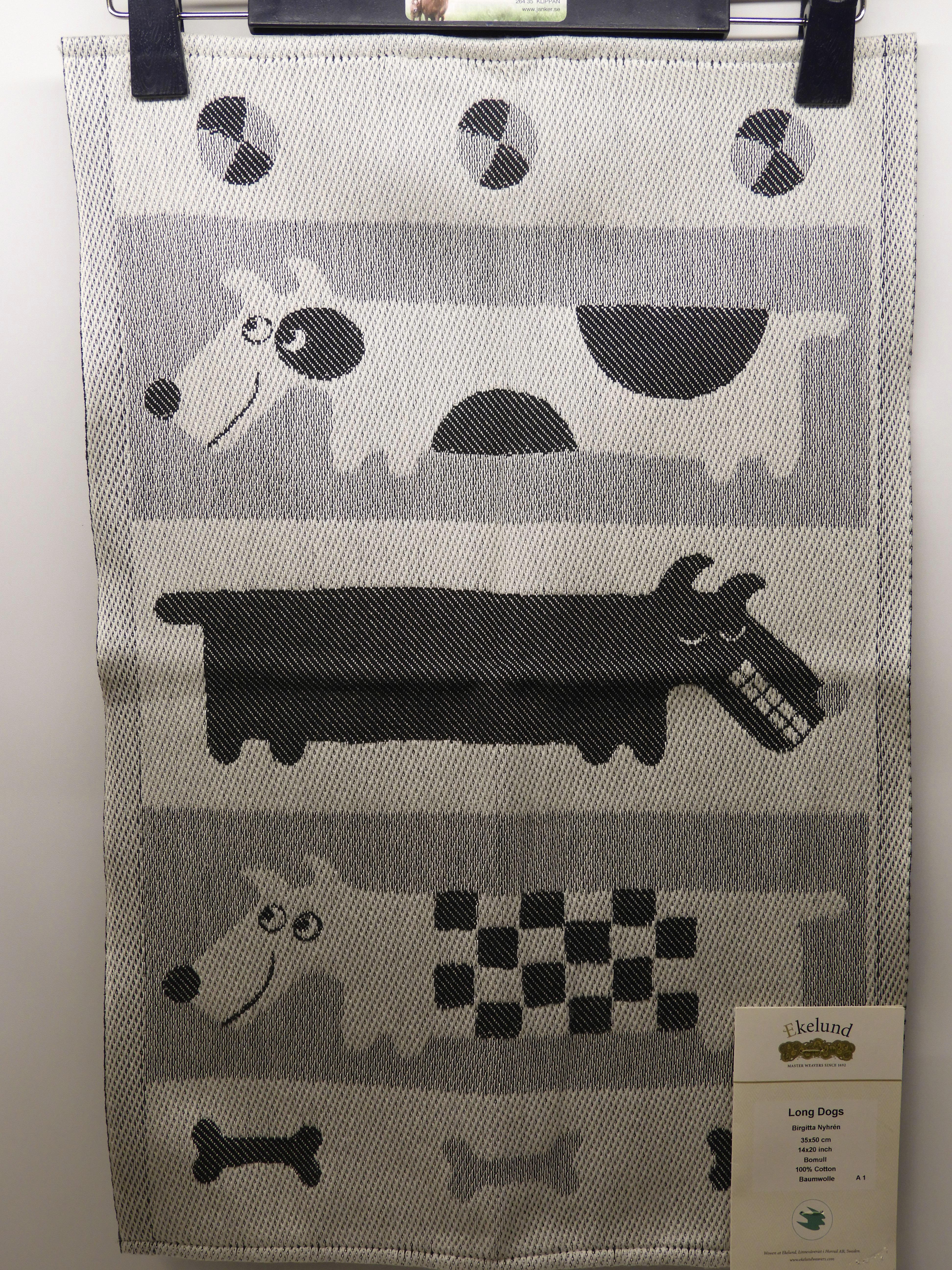 Handduk Towel Long Dogs 35 x 50