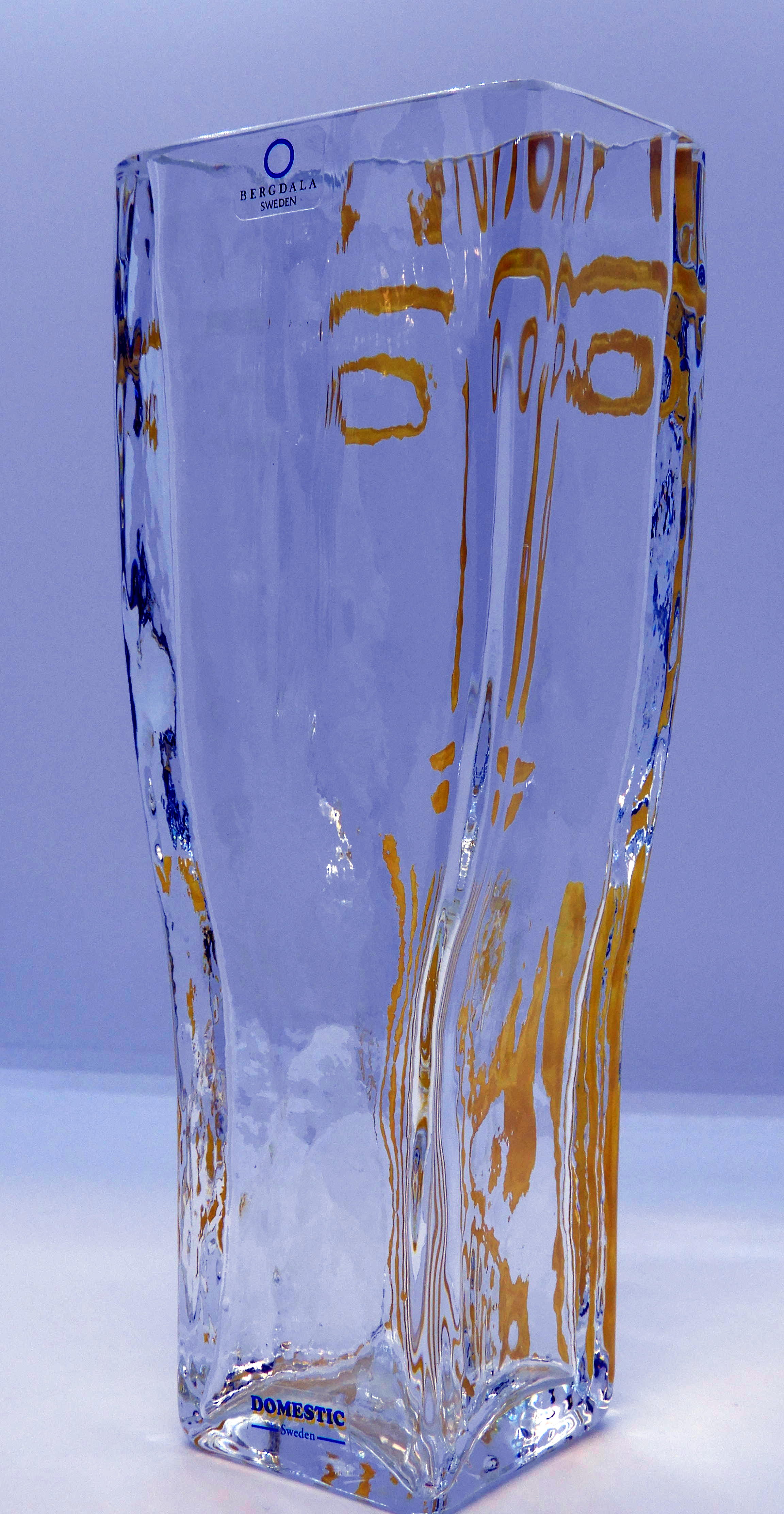 Glasvas av Wiktor Berndt, Ansiktet Gul - 3