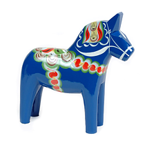 Dalahäst Blå