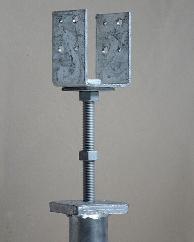 U-beslag 71 mm , 3 tum