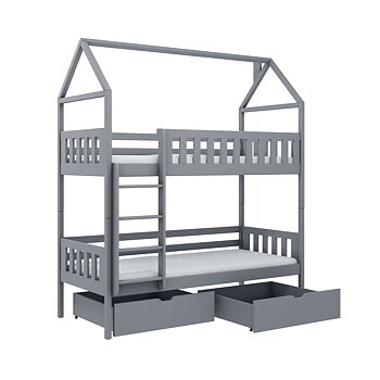 GAJA house bunk bed with storage