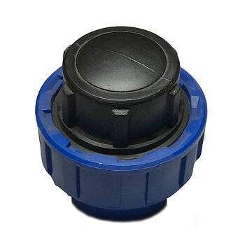 Plastkoppling ändhuv 40 