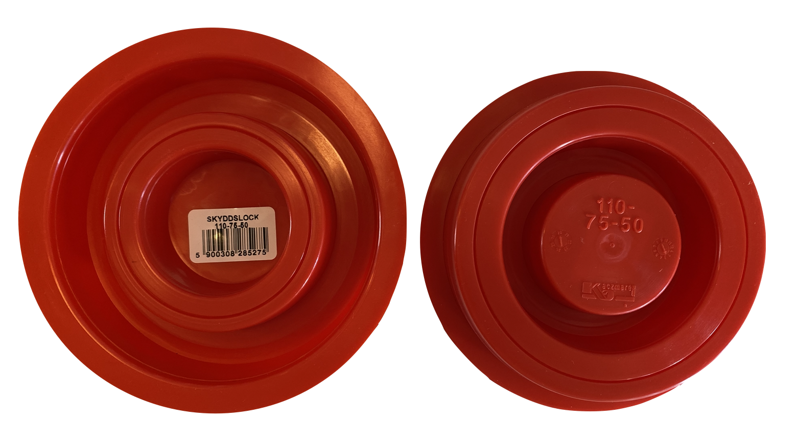 Skyddslock PE 50-75-110mm Röd