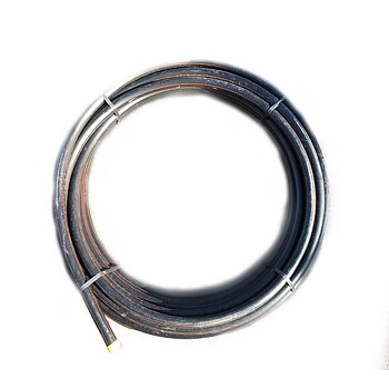 PE slang 50/4,6X100m KZ brun stripe SDR11 PN16 PE100