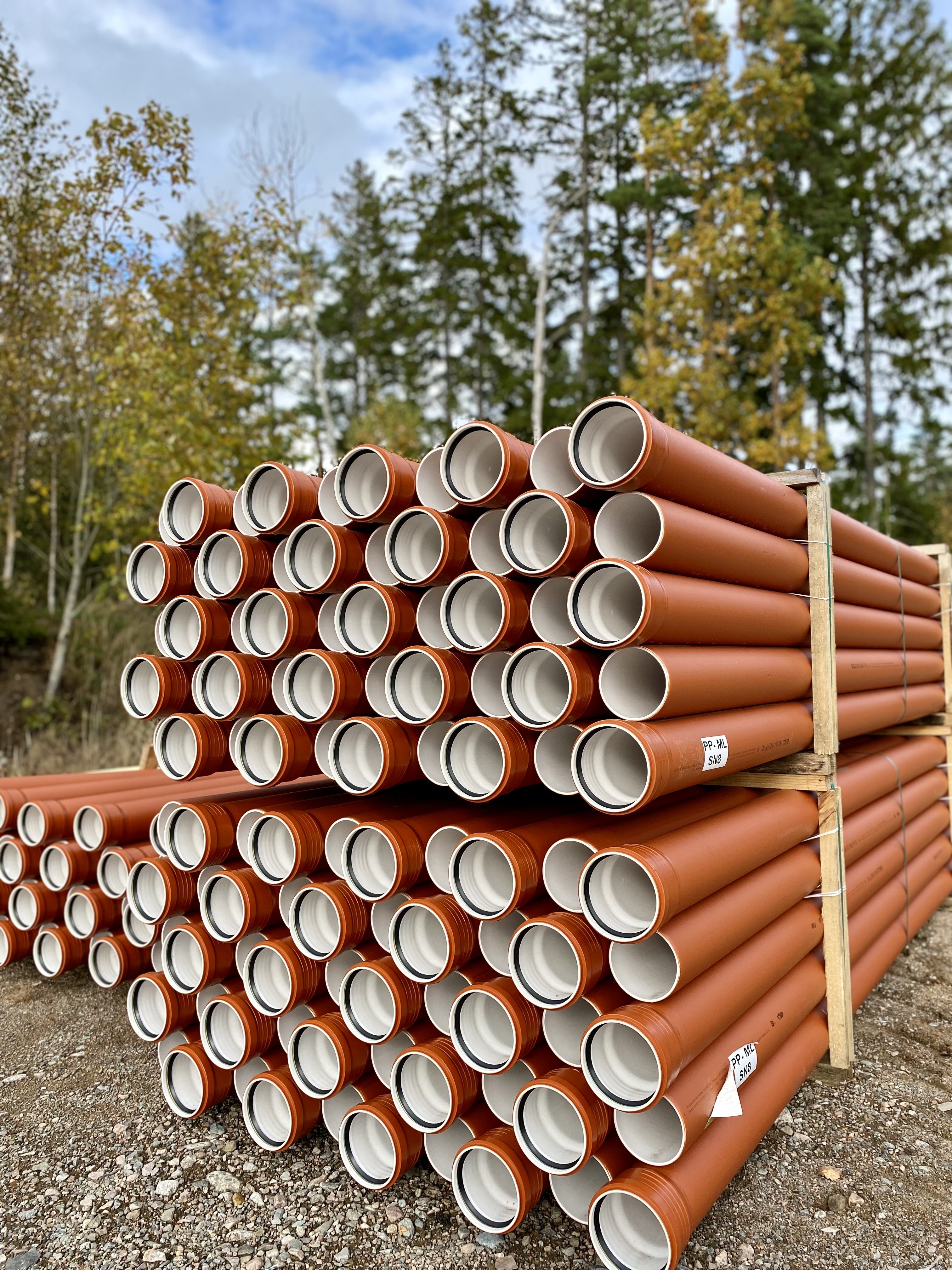 Hel stuv PP-ML Markrör 110X6m KZ Nettoprisad artikel (50)