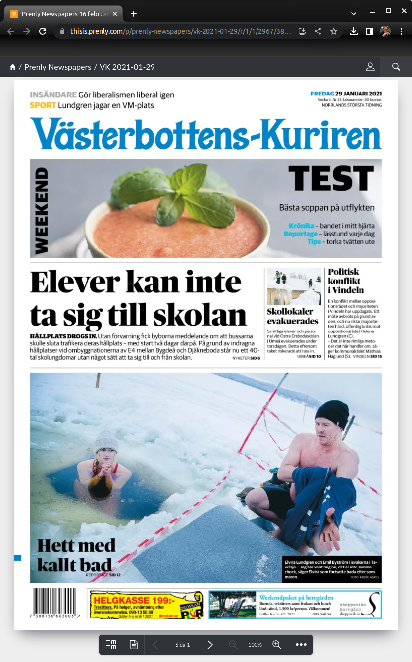 VK Media: Stärker digital publicering med Prenly, en toppmodern plattform för e-tidningar