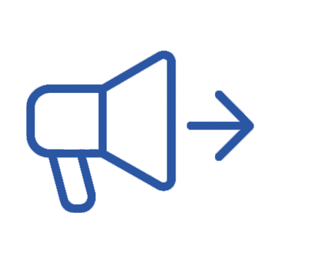 Icon representing campaigns and free issues