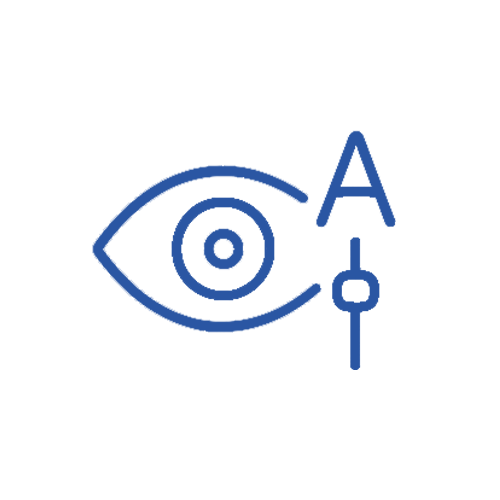 Icon representing customizable reading modes